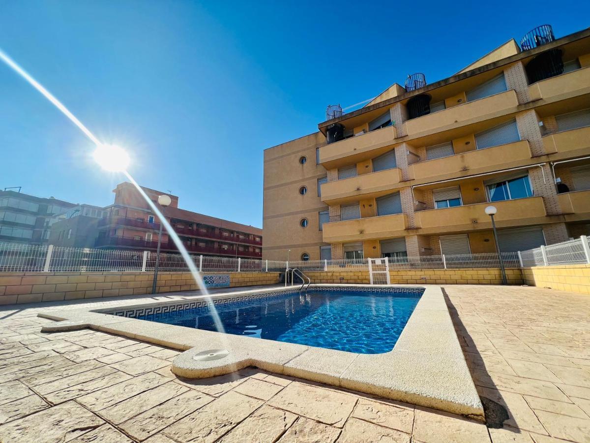 Apartamento Familiar Con Piscina A Un Paso De Playa Cala Sirenas Miami Playa Zewnętrze zdjęcie